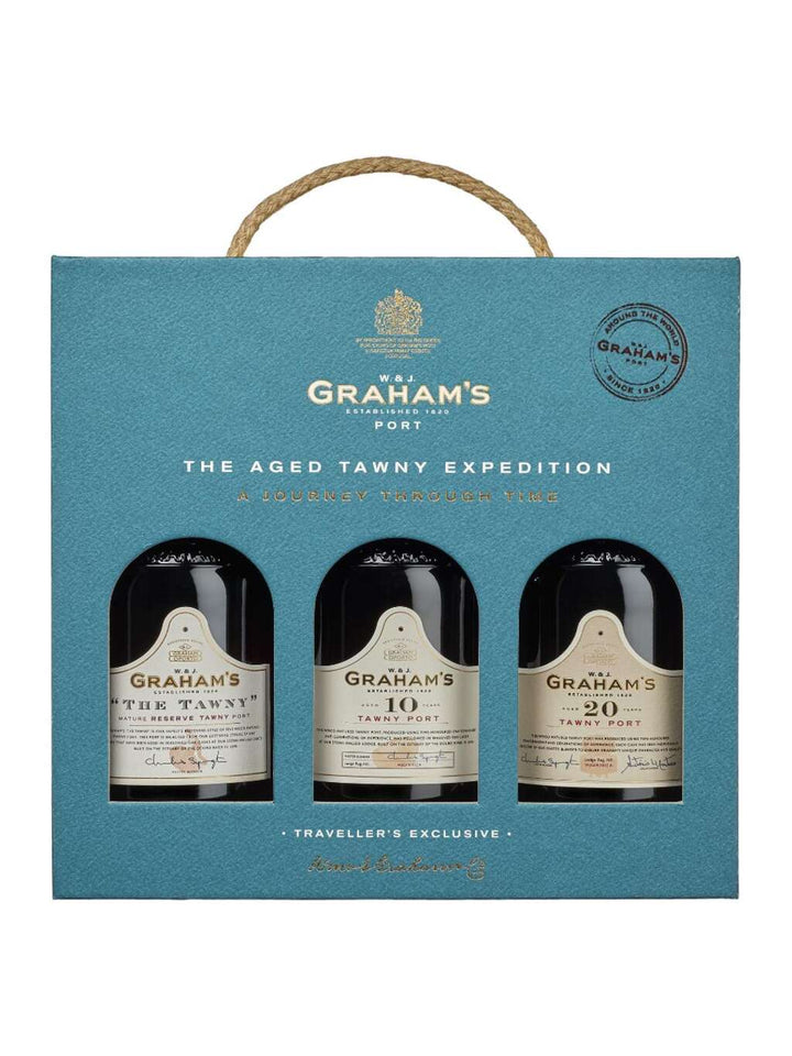 Graham's The Aged Tawny Port 3X200ml Bottles Collection