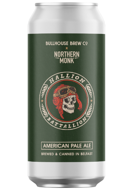 Bullhouse X Northern Monk- Hallion Battallion Pale Ale 5% ABV 440ml Can