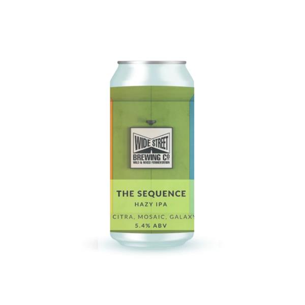 Wide Street- The Sequence 5.4% ABV 440ml Can