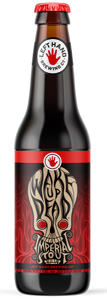 Left Hand Brewing- Wake Up Dead Imperial Stout 10.2% ABV 355ml Bottle - Martins Off Licence