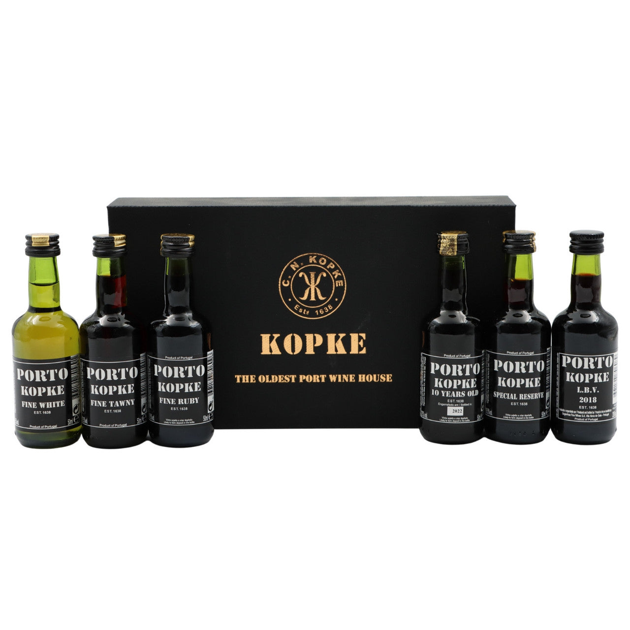 Kopke Miniature Gift Pack 6 X 50ml Bottles