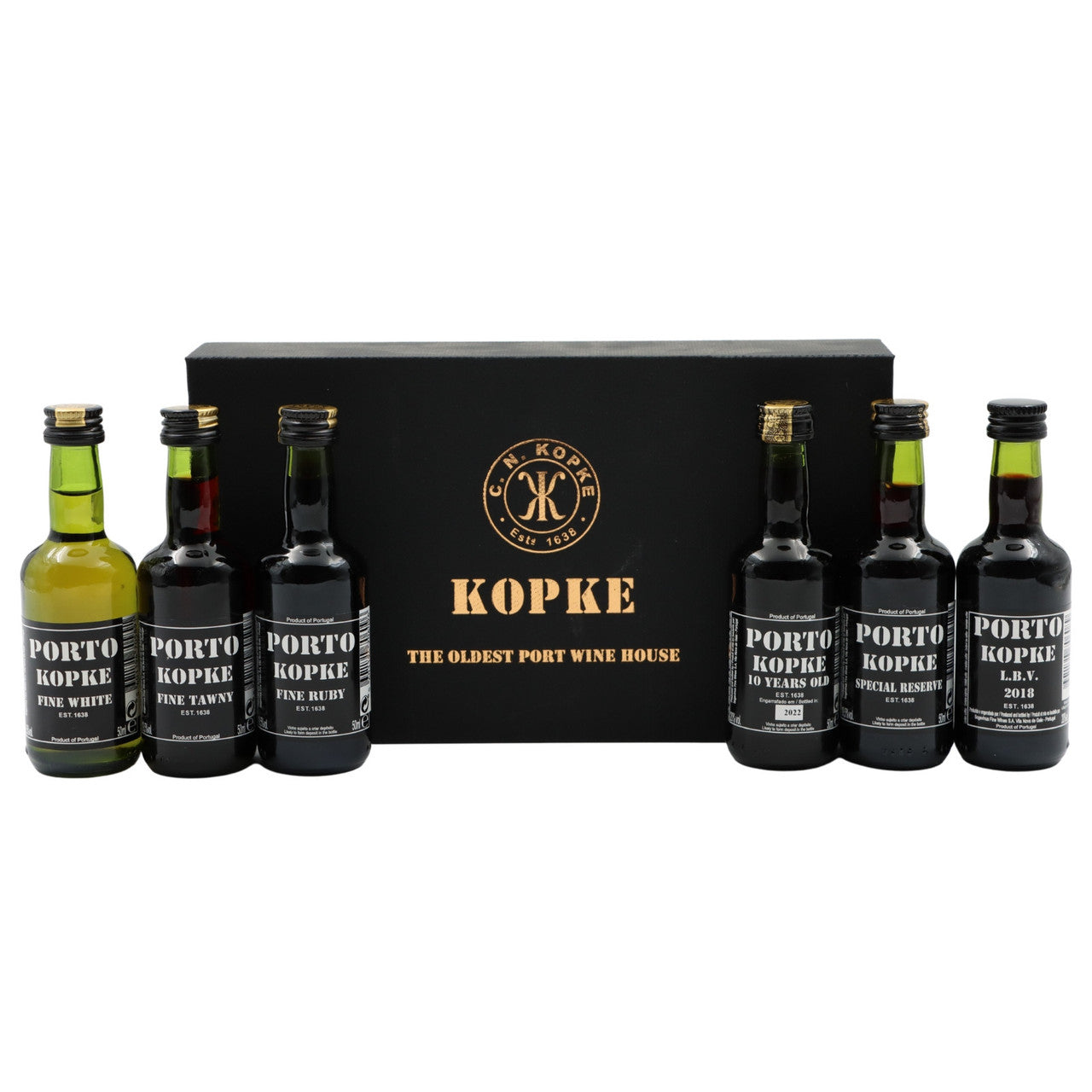 Kopke Miniature Gift Pack 6 X 50ml Bottles