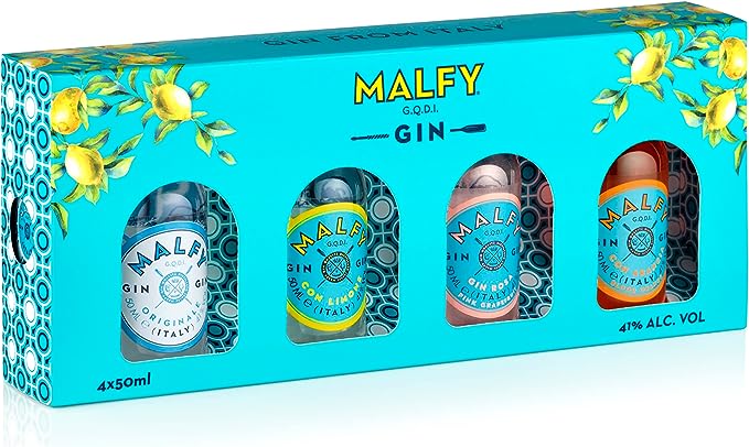 Malfy Gin Miniature Set 4x50ml