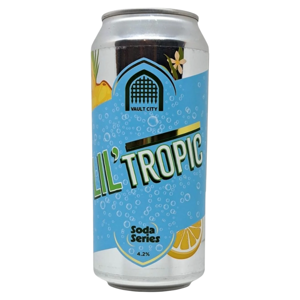 Vault City Brewing- Lil' Tropic Soda Series 4.2% ABV 440ml