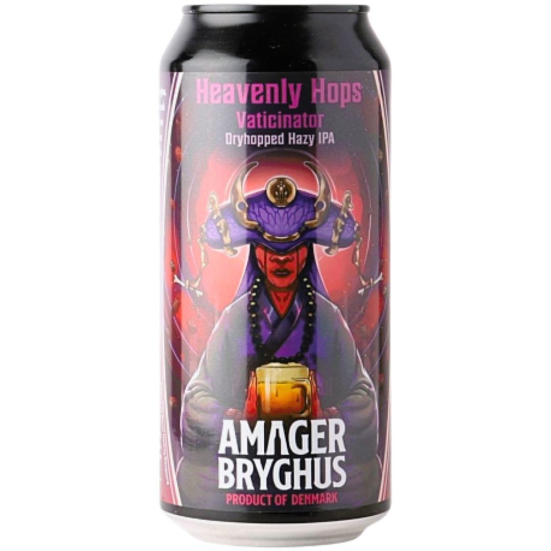 Amager Bryghus- Heavenly Hops - Vaticinator IPA 7% ABV 440ml Can - Martins Off Licence