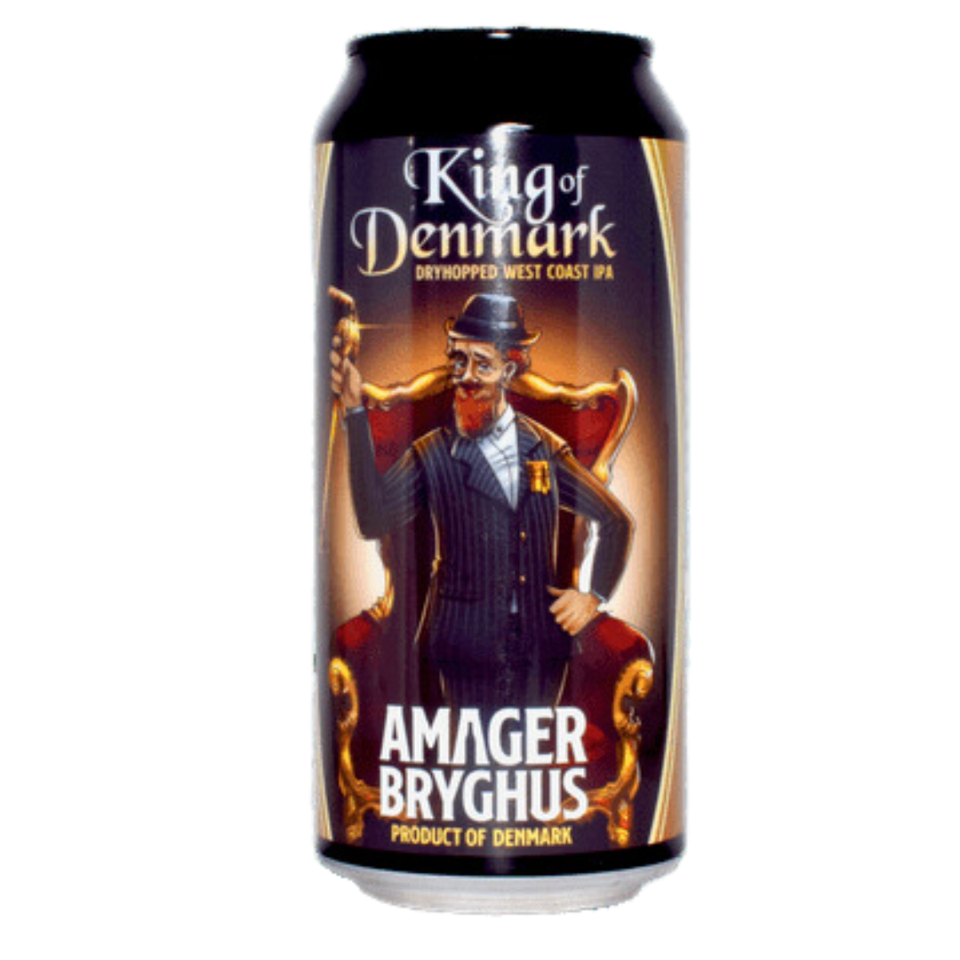 Amager Bryghus- King of Denmark IPA 7% ABV 440ml Can