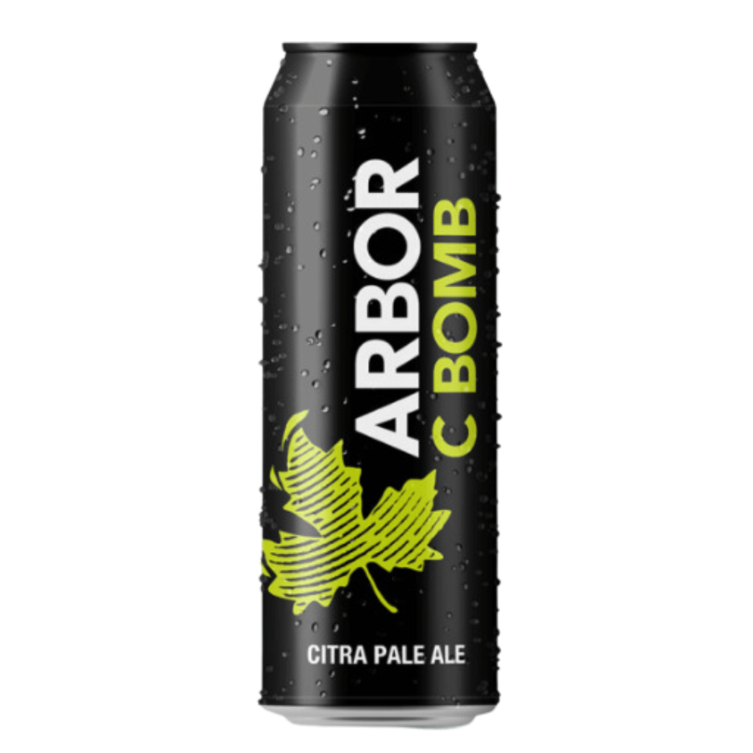 Arbor- C Bomb Pale Ale 4.7% ABV 568ml Can