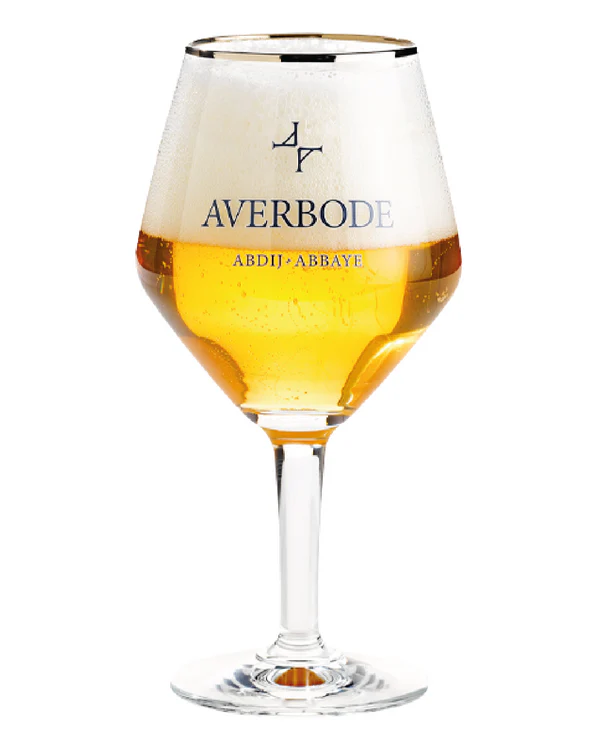 Averbode Gift Pack 4bt 33cl with glass