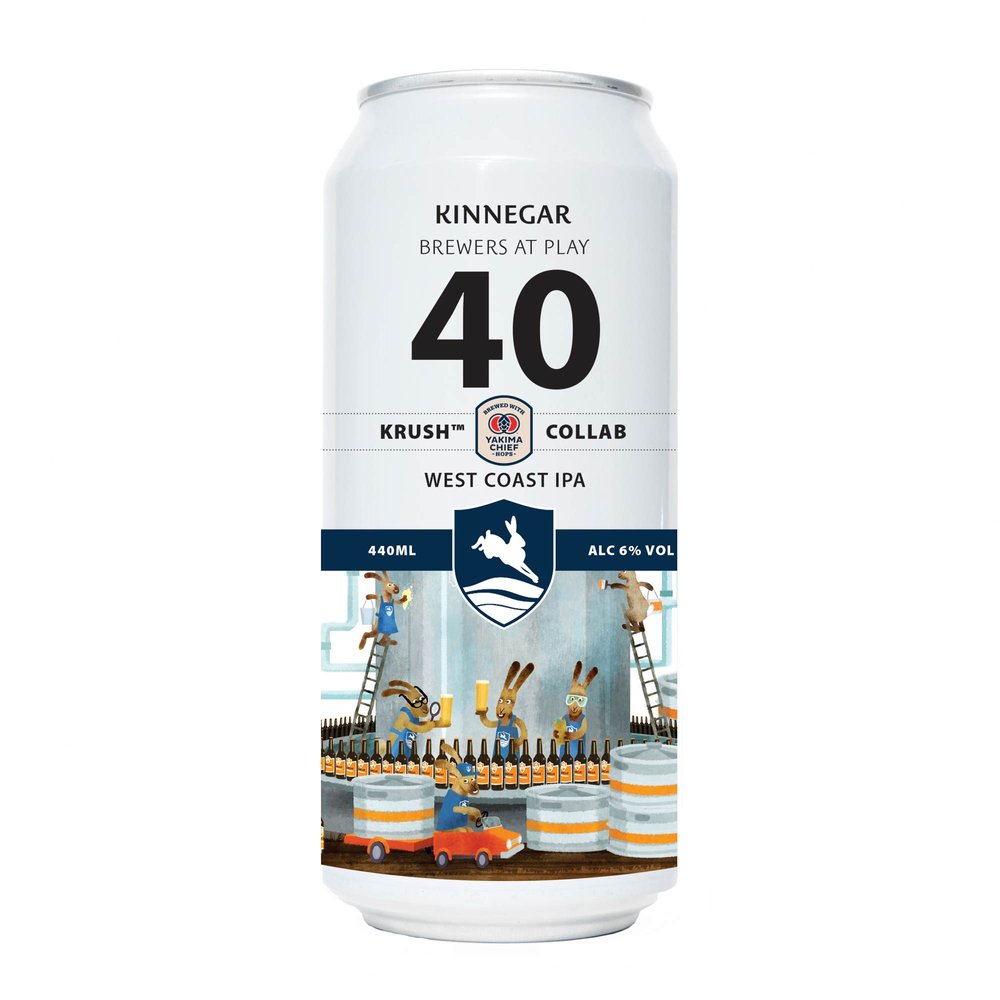 Kinnegar Brewing X Yakima Chief- Brewers At Play No.40 IPA 6% ABV 440ml Can