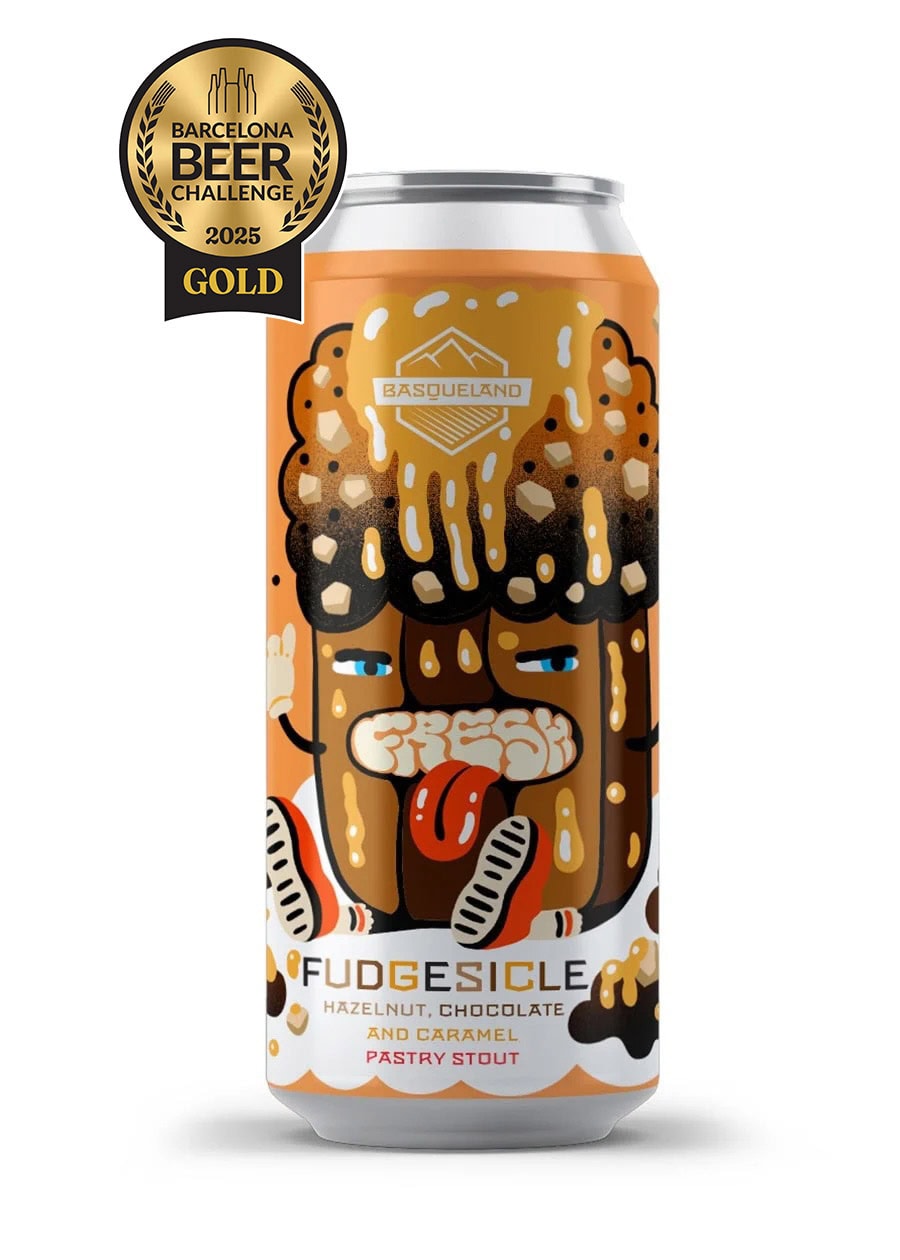 Basqueland Brewing- Fudgesicle Imperial Pastry Stout 11.61% ABV 440ml Can