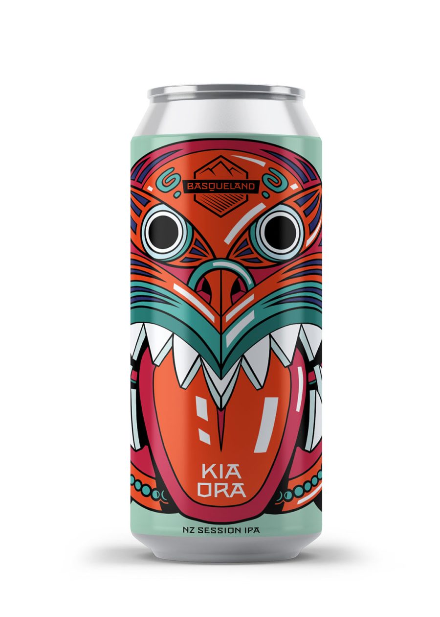 Basqueland Brewing- Kia Ora NZ Session IPA 5.1% ABV 440ml Can