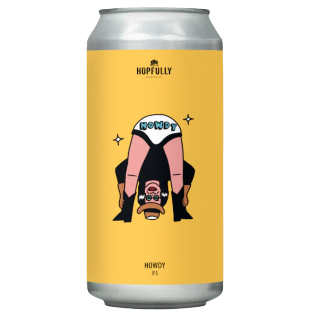 Hopfully- Howdy IPA 6.5% ABV 440ml Can
