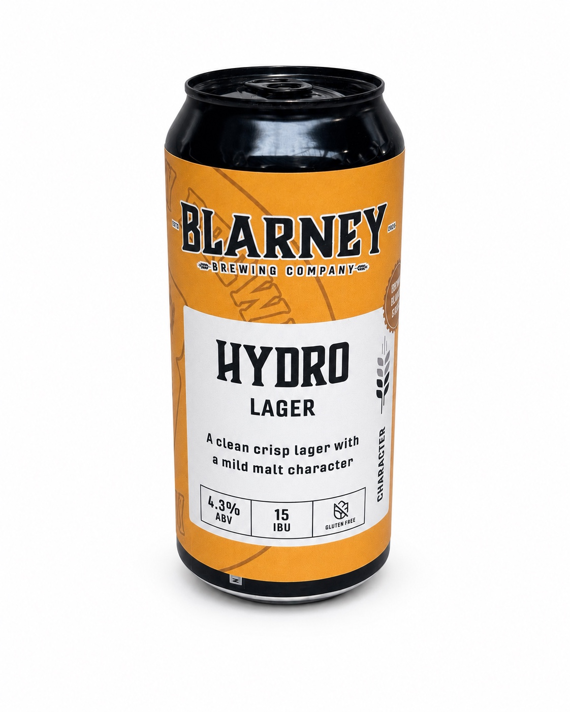 Blarney Brewing Company - Hydro Lager 4.3% ABV 440ml Can