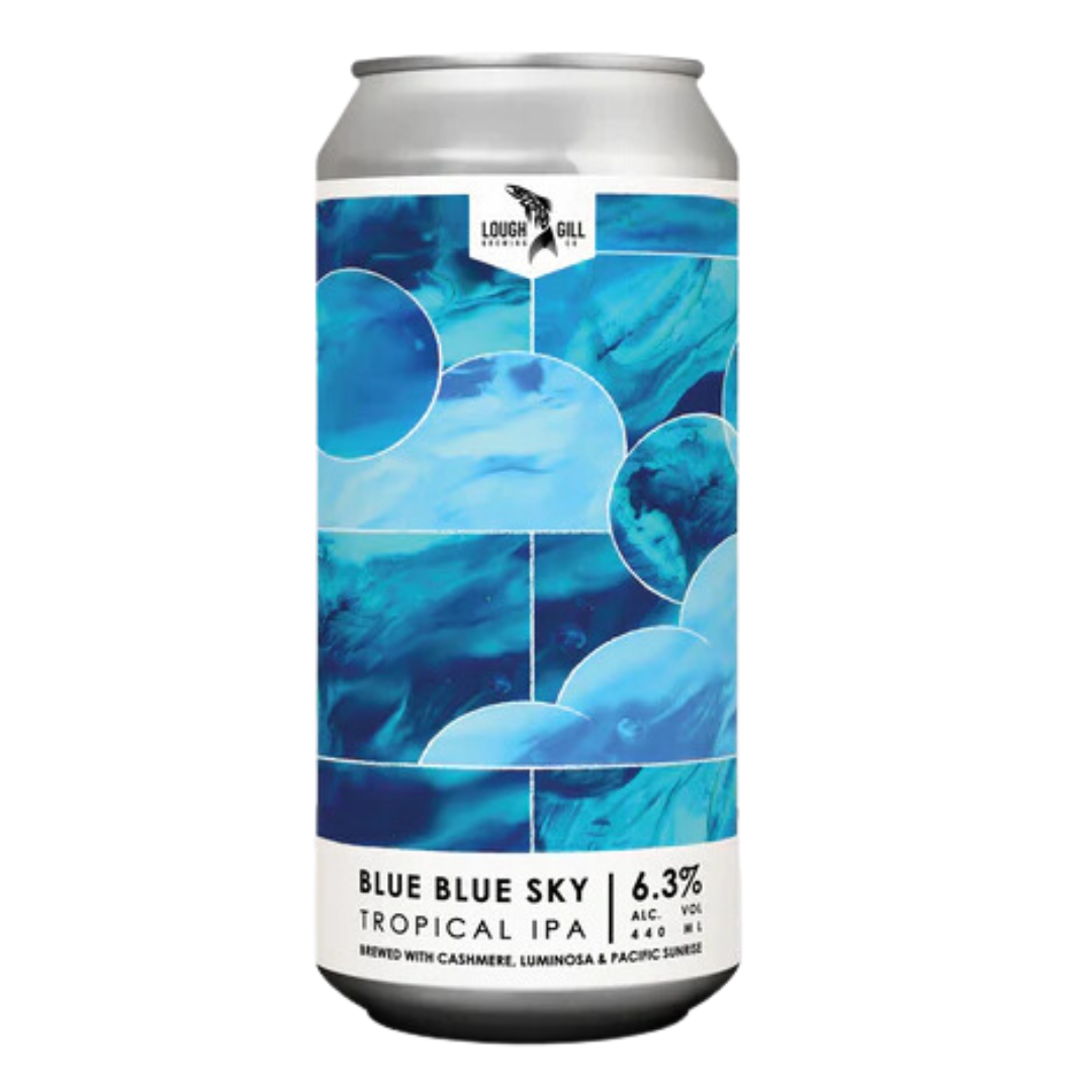 Lough Gill Brewery- Blue Blue Sky IPA 6.3% ABV 440ml Can