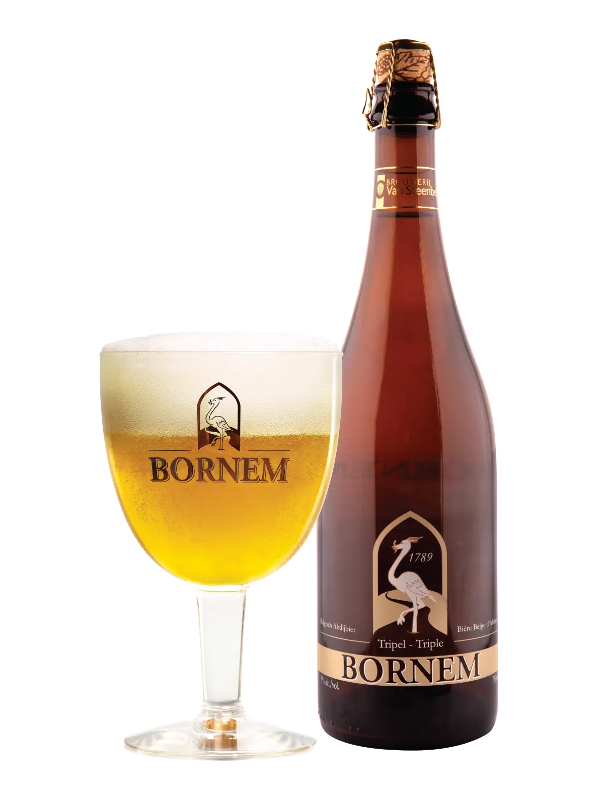 Bornem Triple 9.0% ABV 750ml