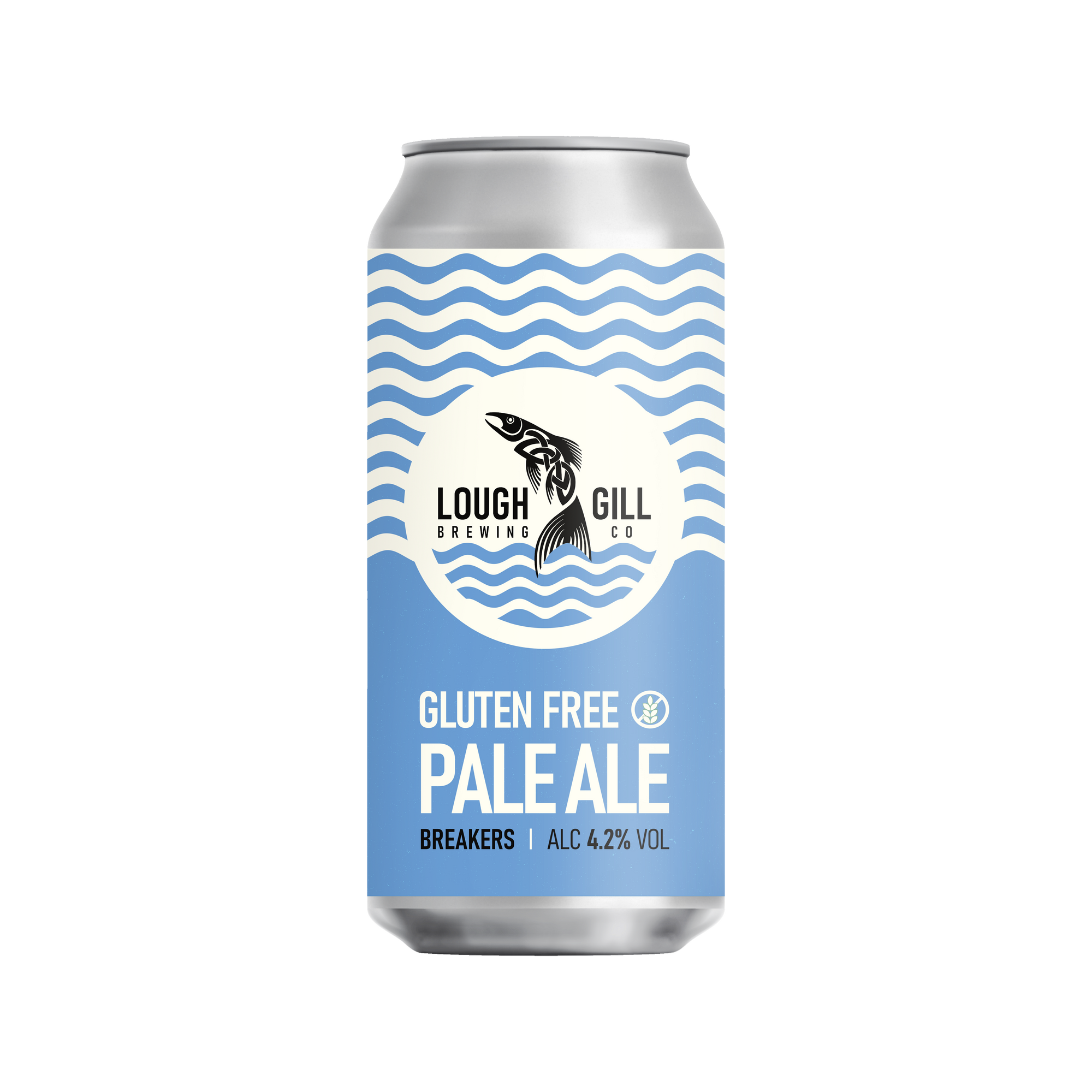 Lough Gill- Breakers Gluten Free Pale Ale 4.2% ABV 440ml Can