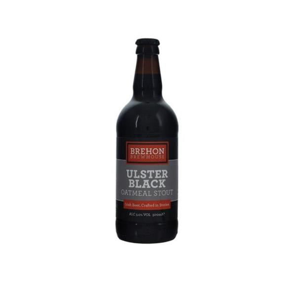 Brehon Brewhouse Ulster Black Oatmeal Stout 5.0%ABV