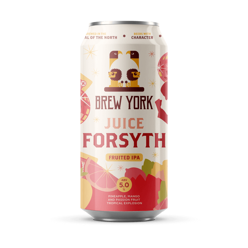 Brew York- Juice Forsyth Fruited IPA 5.0% ABV 440ml Can