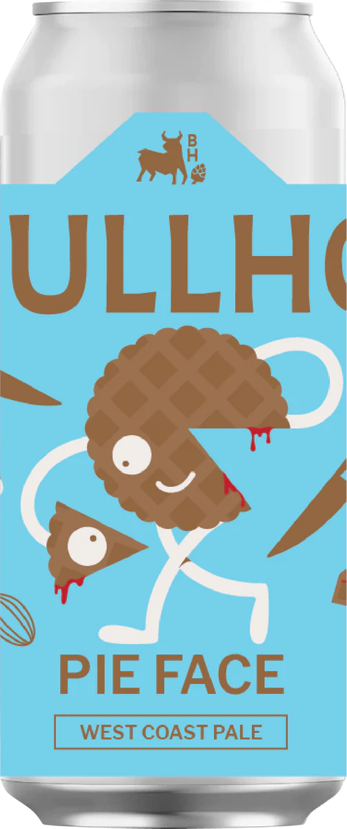 Bullhouse Brew- Pie Face Pale Ale 3.8% ABV 440ml Can