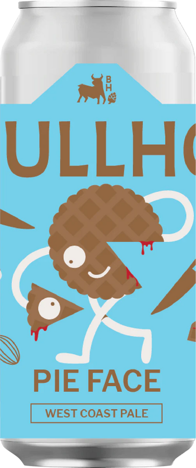 Bullhouse Brew- Pie Face Pale Ale 3.8% ABV 440ml Can