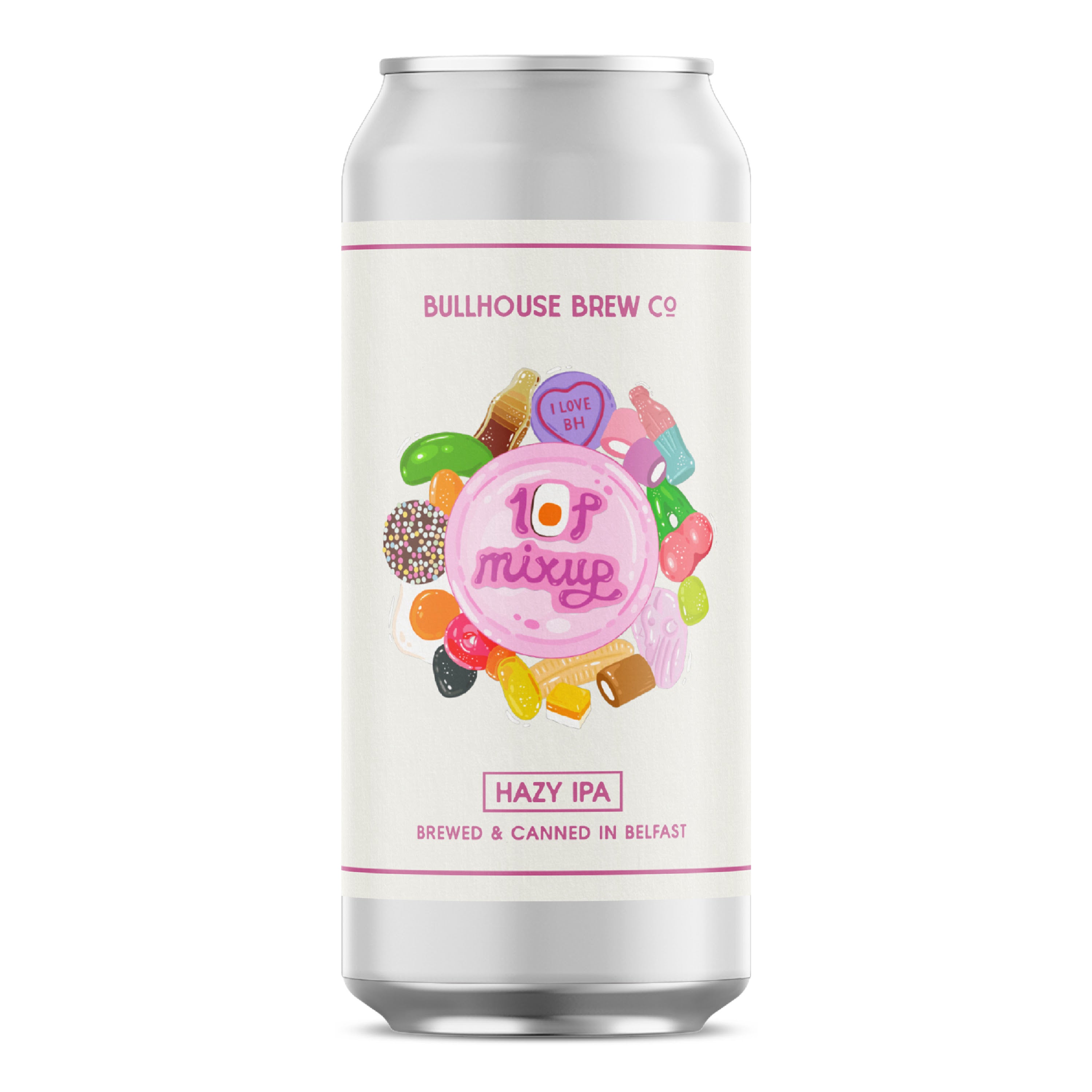 Bullhouse - 10P Mix Up Hazy IPA 6.3% ABV 440ml Can Bullhouse - 10P Mix Up Hazy IPA 6.3% ABV 440ml Can