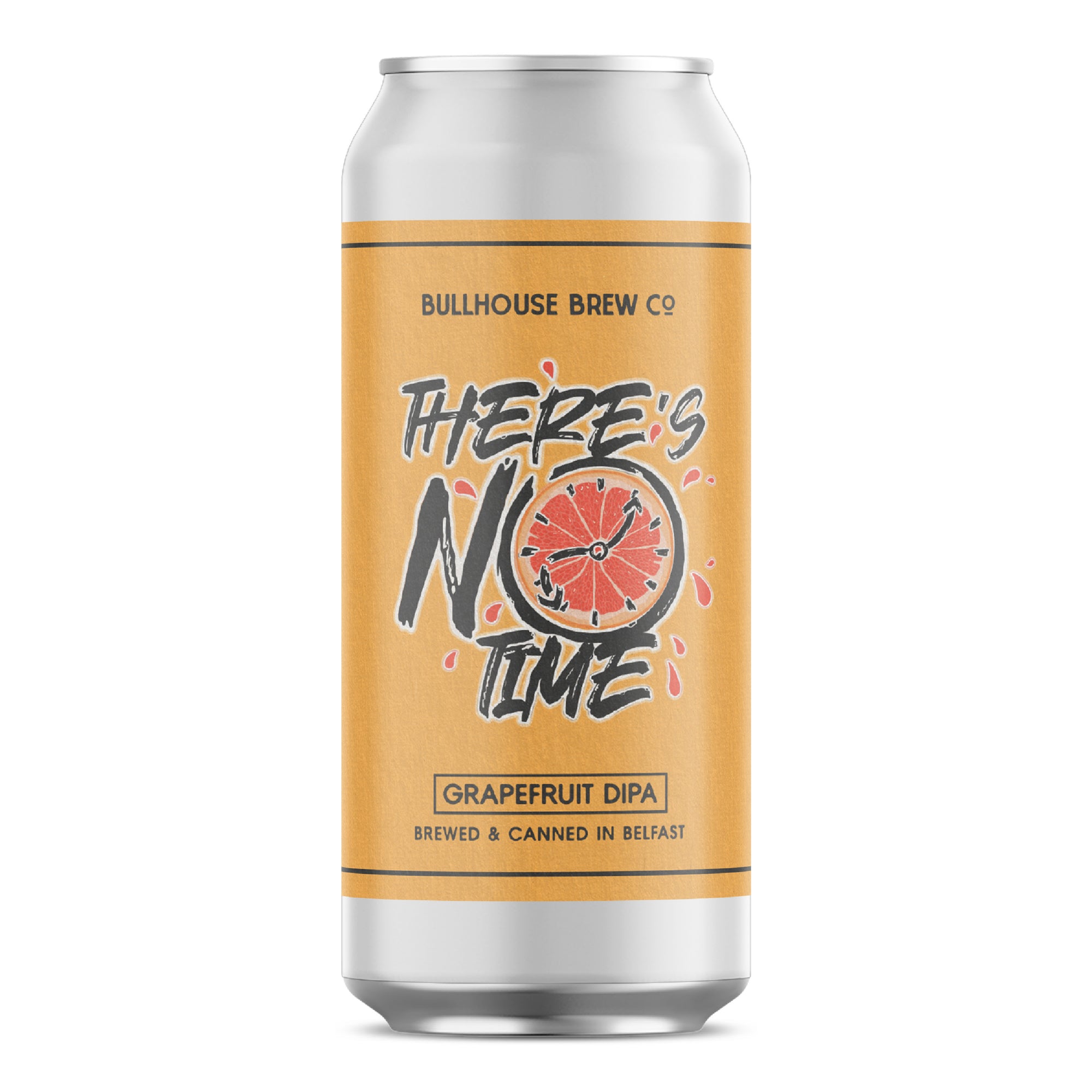 Bullhouse - There's No Time Grapefruit DIPA 7.5% ABV 440ml Can (Copy)