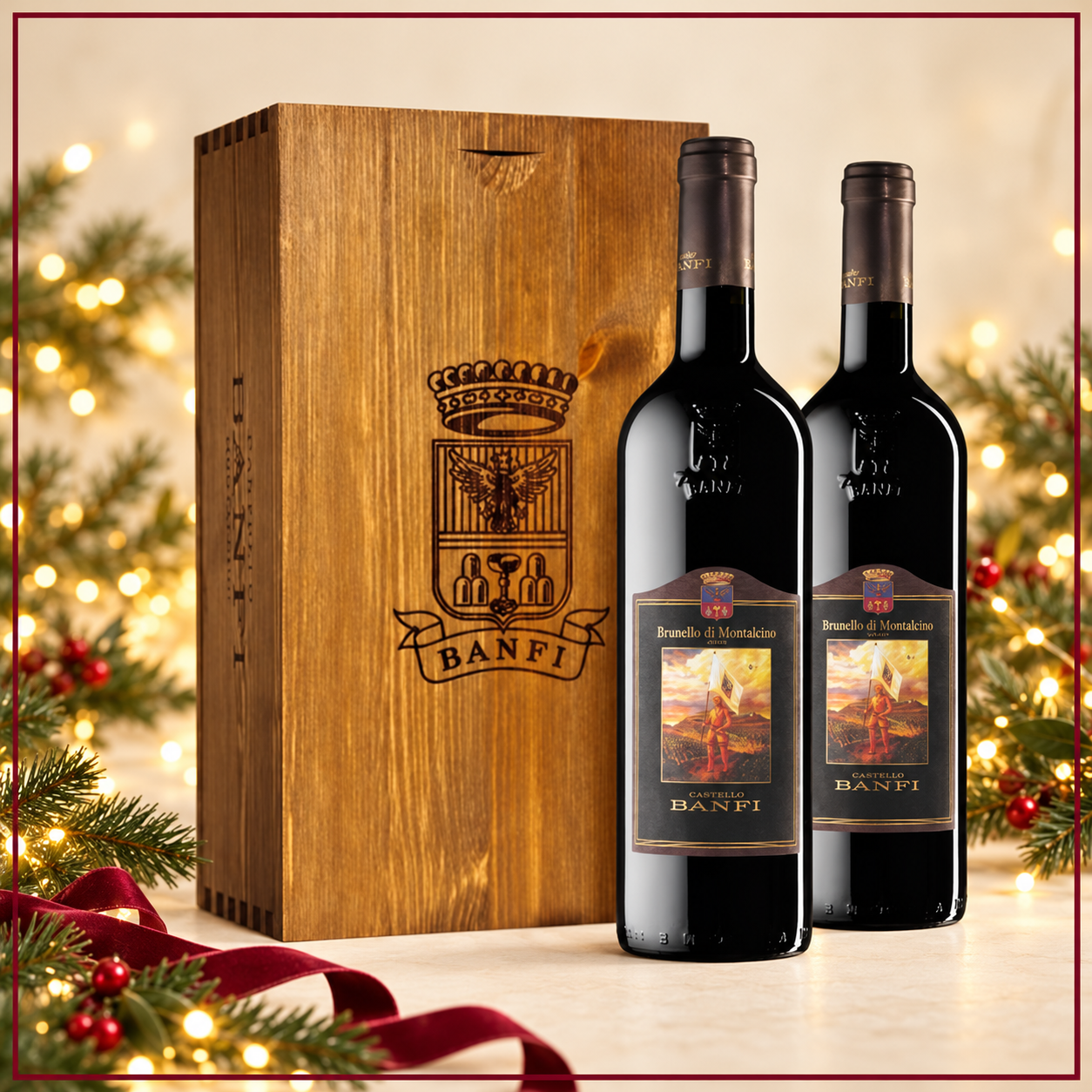 castello banfi brunello di montalcino DOCG twin pack