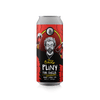 Beer can with 'Pliny the Uncle' branding on a black background
