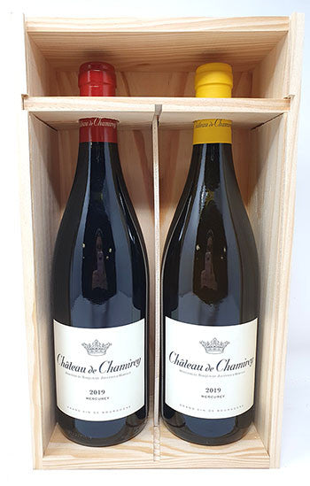 Chateau de Chamirey mercurey rouge & blanc Twin gift set