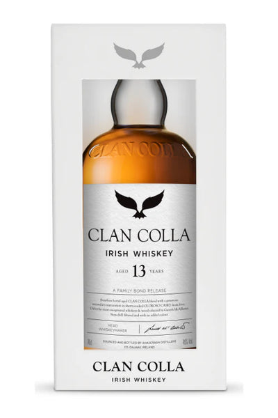 Clan Colla Irish Whiskey 13 Year Old 700 ml, 46% ABV