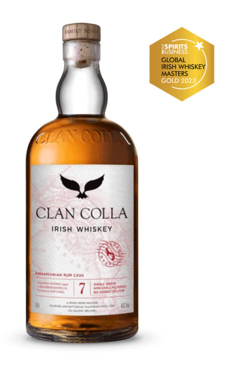 Clan Colla Irish Whiskey 7 Year Old 700 ml, 46% ABV