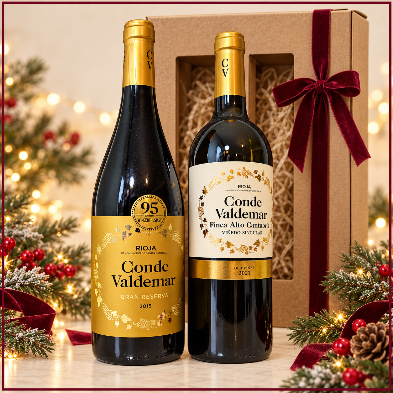 Conde Valdemar Rioja Twin Wine Gift Set