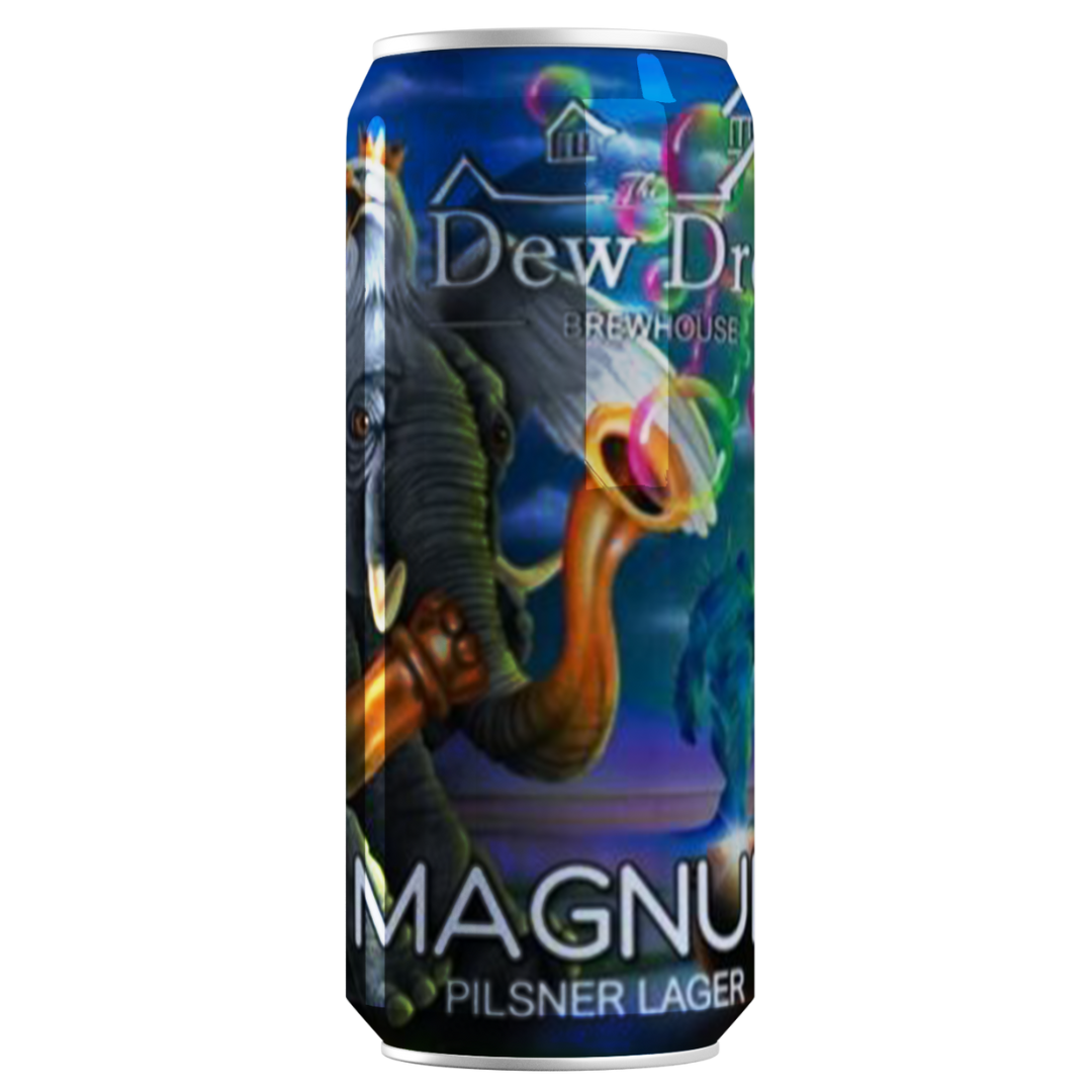 Dew Drop- Magnum Pilsner 4.3% ABV 440ml Can - Martins Off Licence