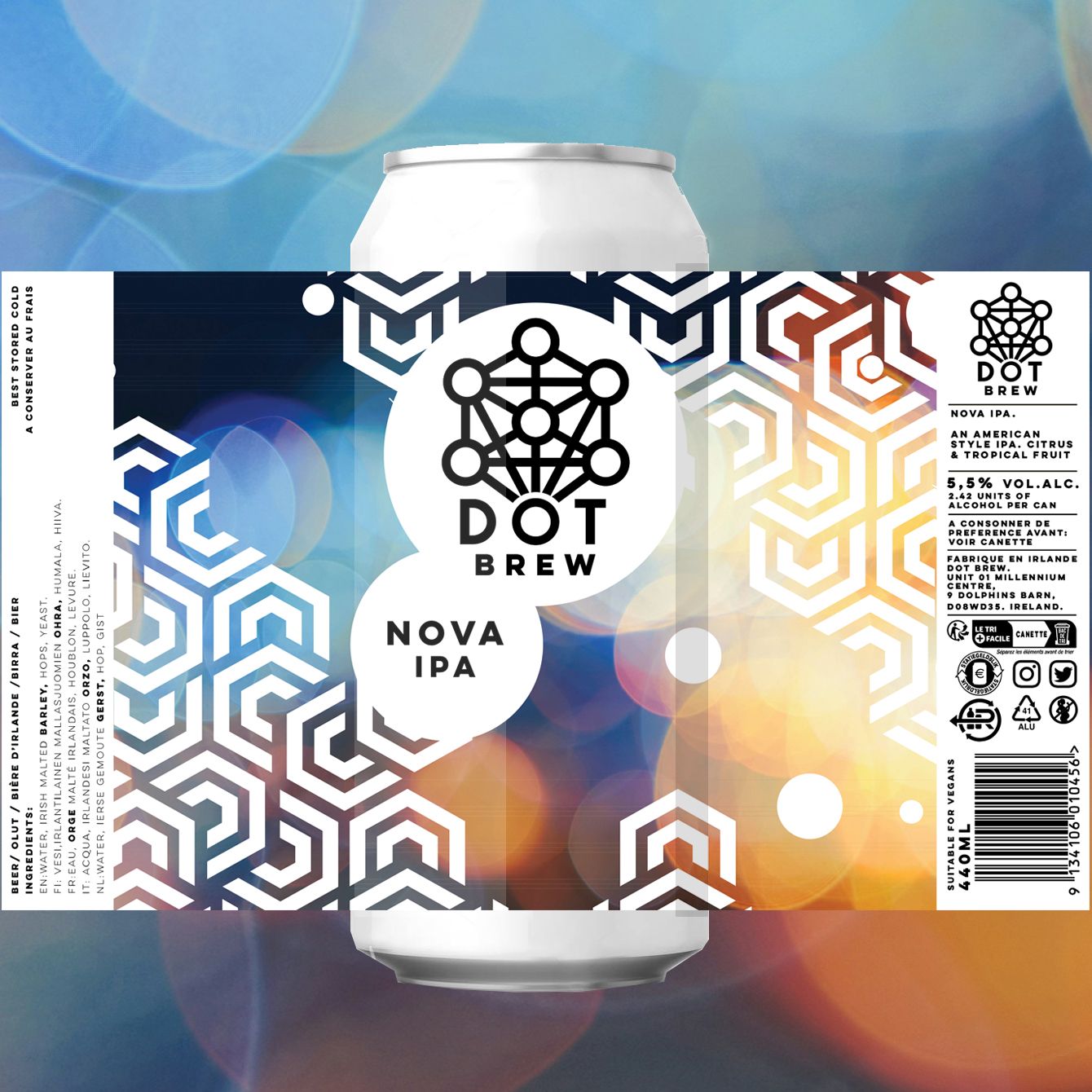 Dot Brew - Nova IPA 5.5% ABV
