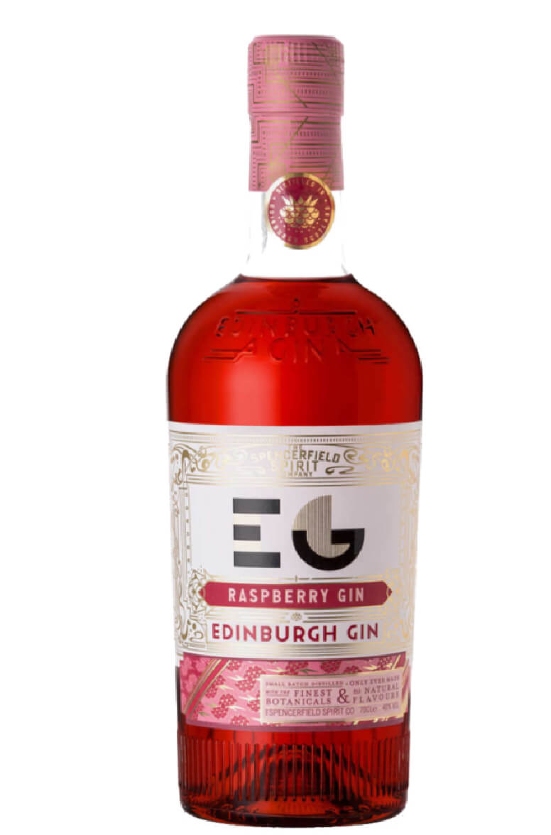 spencerfield spirit edinburgh raspberry gin 40% ABV