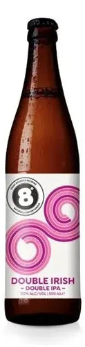 Eight Degrees- Double Irish DIPA 7.0% ABV 500ml Bottle