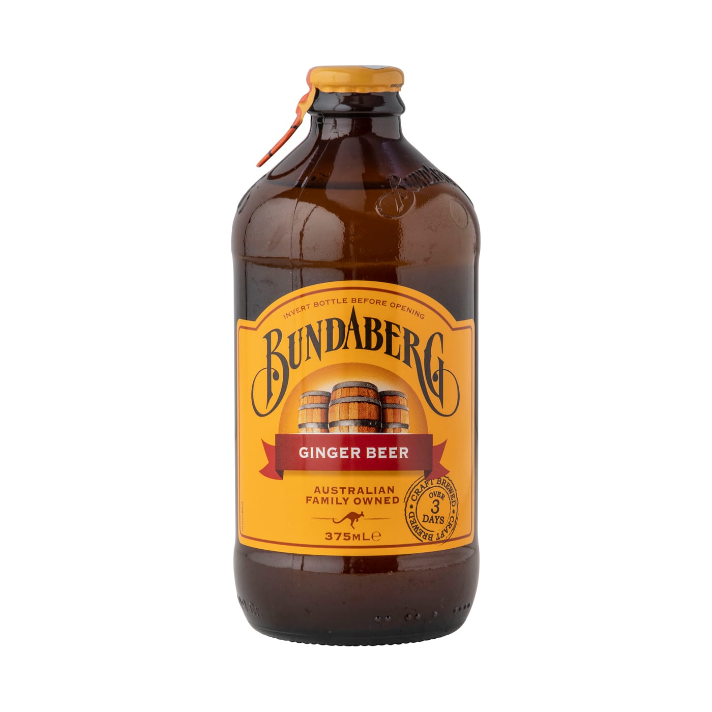 Bundaberg- Ginger Beer Non-Alcoholic 375ml Bottle