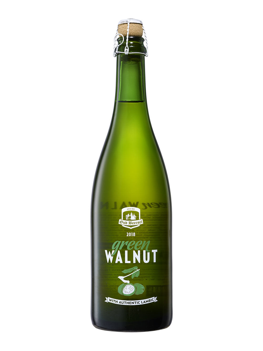 Oud Beersel- Green Walnut 2018 6.5% ABV 750ml Bottle