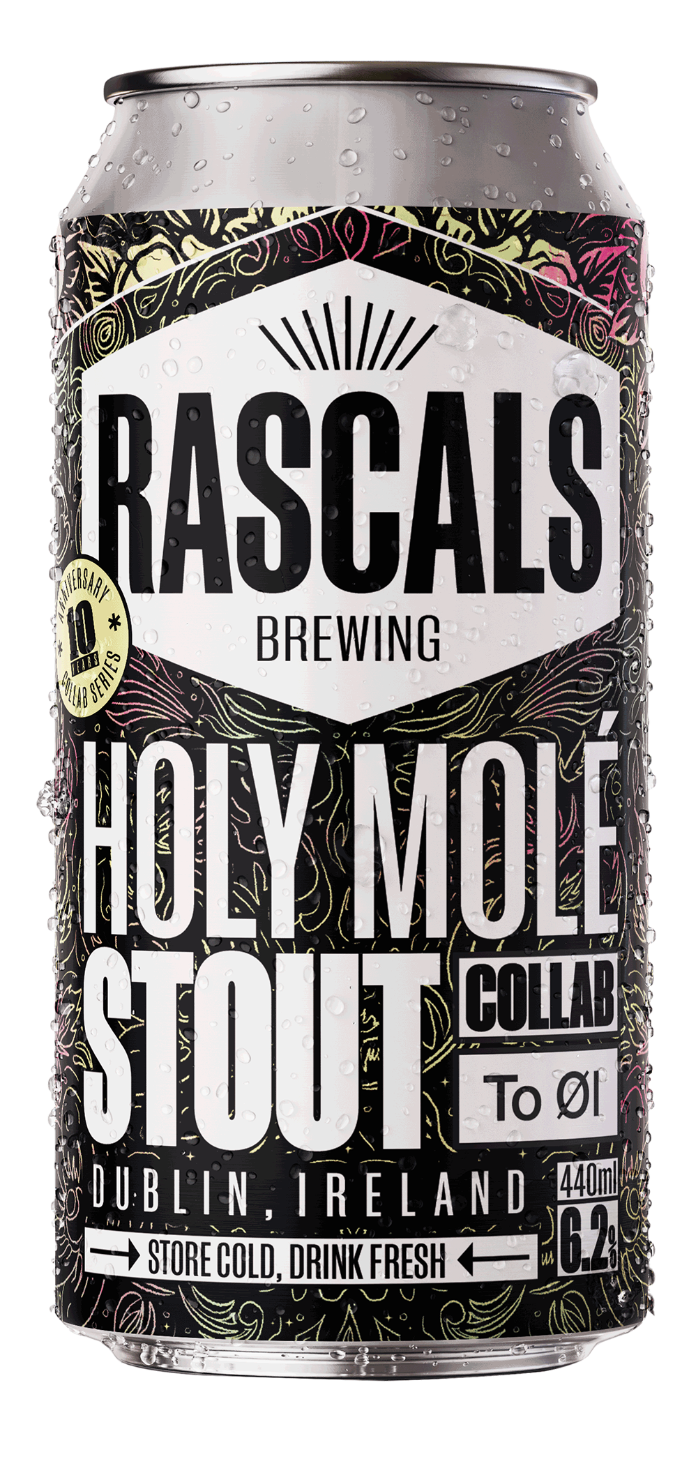 Rascals X To Øl- Holy Molé Stout 6.2% ABV 440ml Can