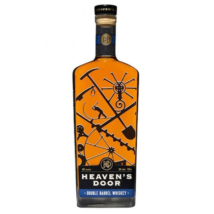 Heaven's Door Double Barrel Whiskey 50% ABV 700ml Bottle