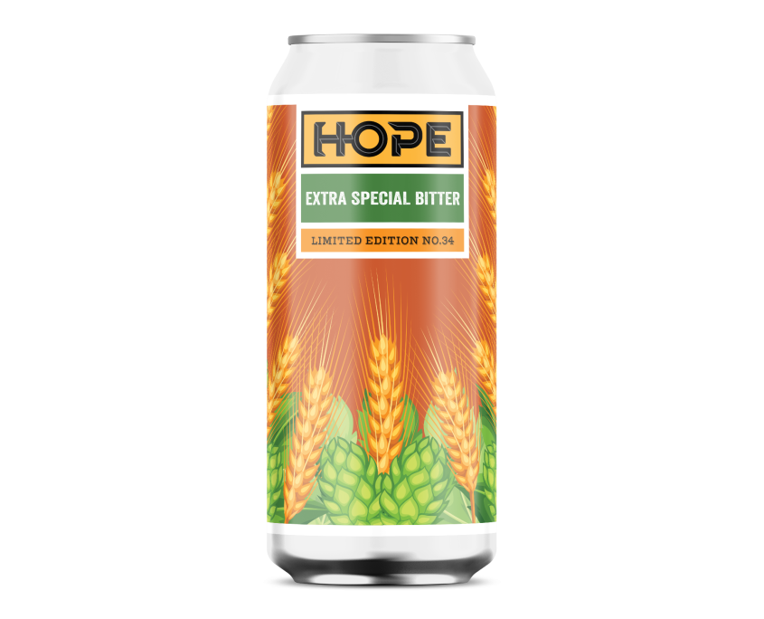 Hope- Extra Special Bitter Limited Edition no.34 5.9% ABV 440ml Can