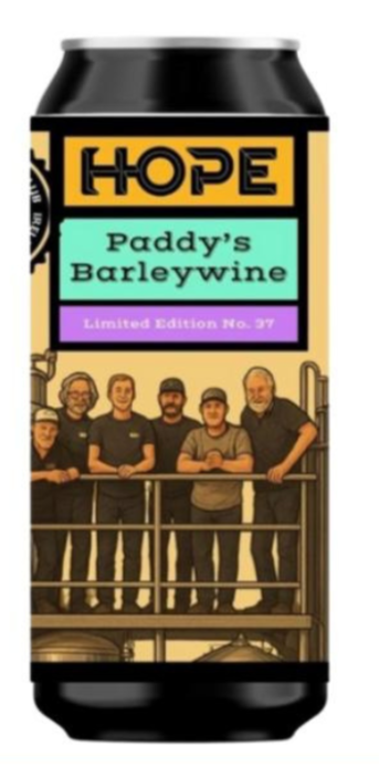 Hope Paddy's Barleywine No. 37 330ml Can 8.7% ABV
