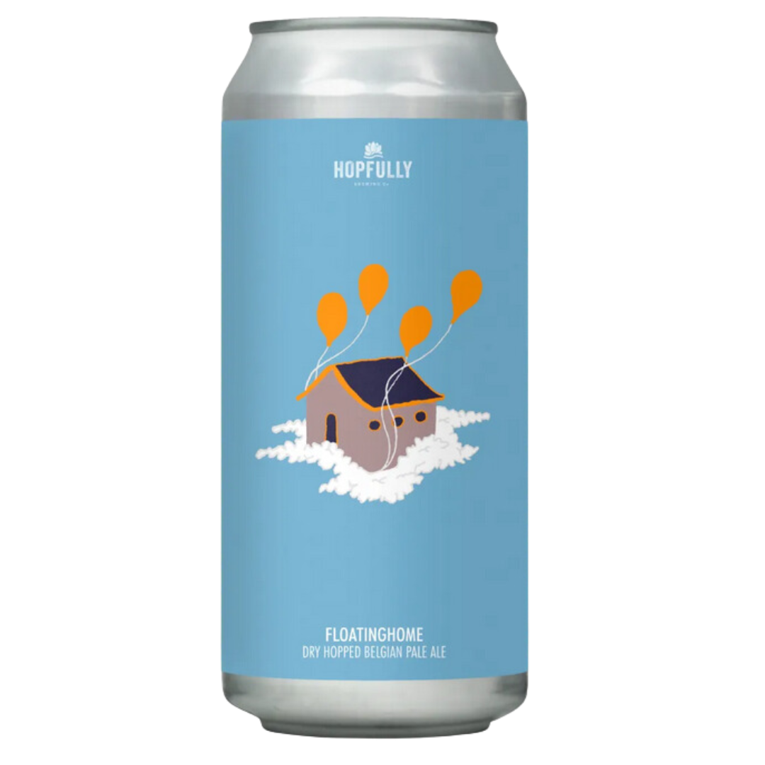 Hopfully- Floating Home Belgian Pale Ale 5.1% ABV 440ml Can