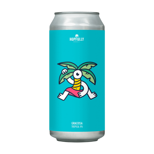 Hopfully - Graciosa Tropical IPA Ale 440ml Can 5.3% ABV