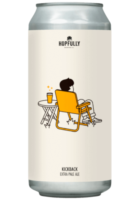 Hopfully - Kickback Gluten Free Pale Ale 4.3% ABV 440ml Can - Martins Off Licence