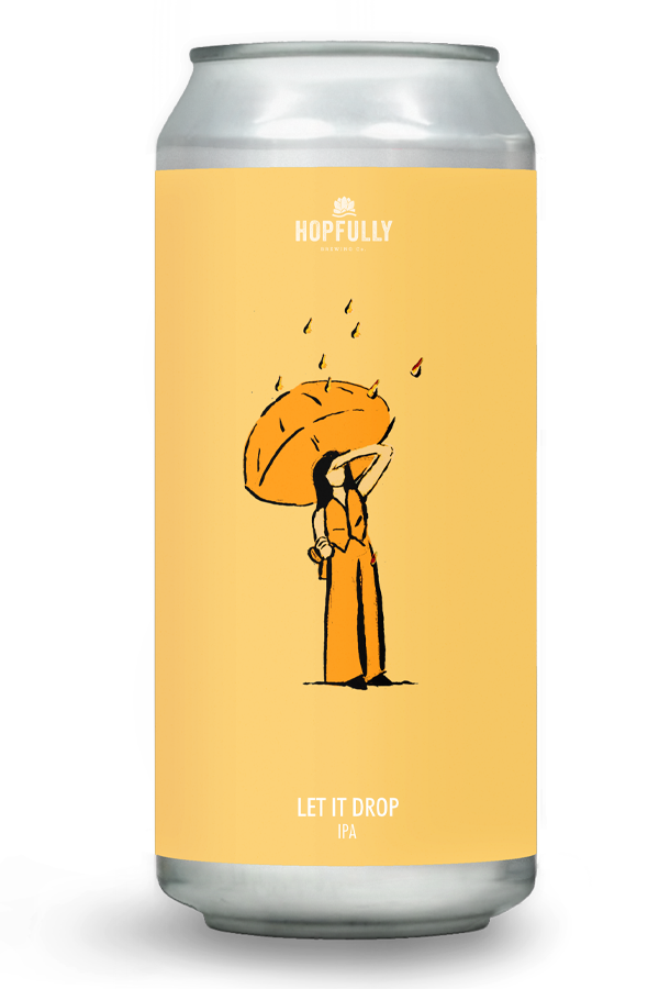 Hopfully - Let It Drop IPA 440ml Can 5.2% ABV