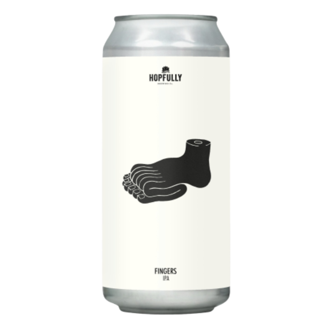 Hopfully Brewing- Fingers IPA 5.6% ABV 440ml Can