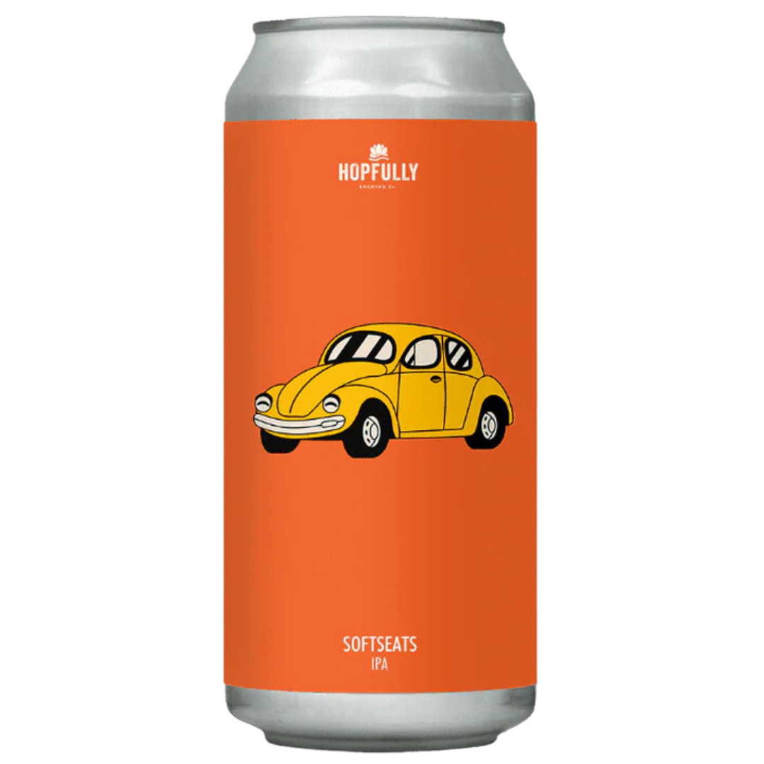 Hopfully Brewing-  Softseats NEIPA 6.8% ABV 440ml Can