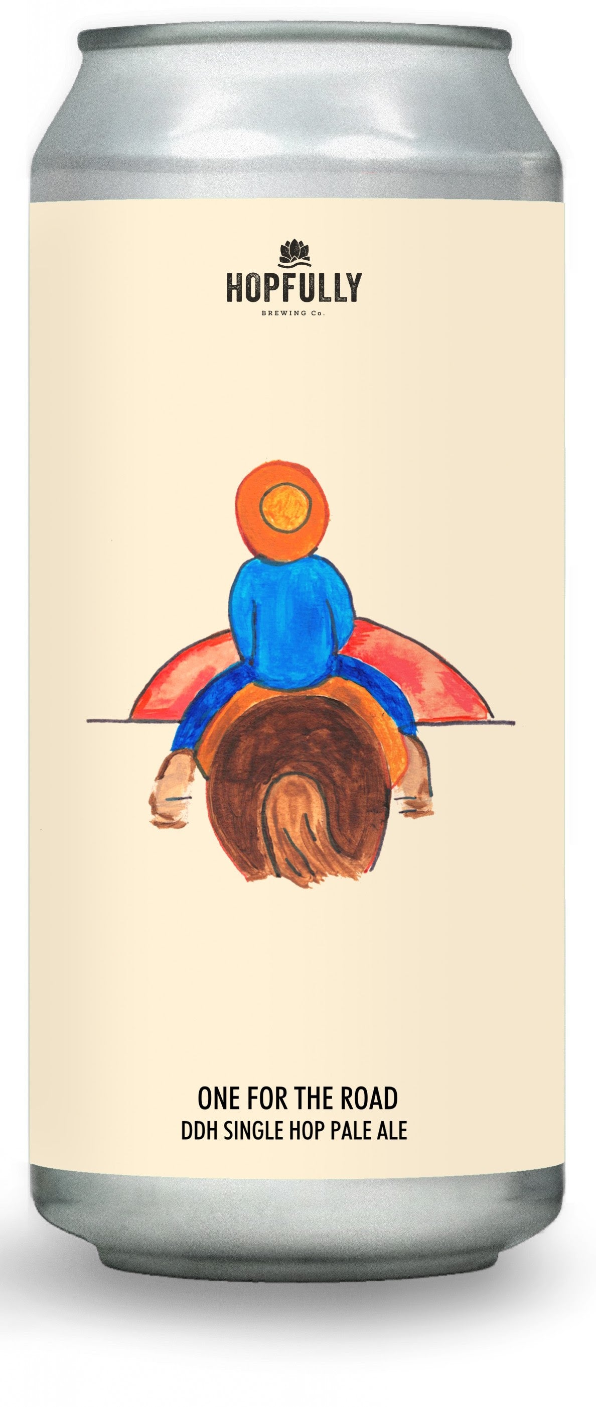 Hopfully One for the Road DDH Single Hope Pale Ale 5.2% ABV 440ml Can