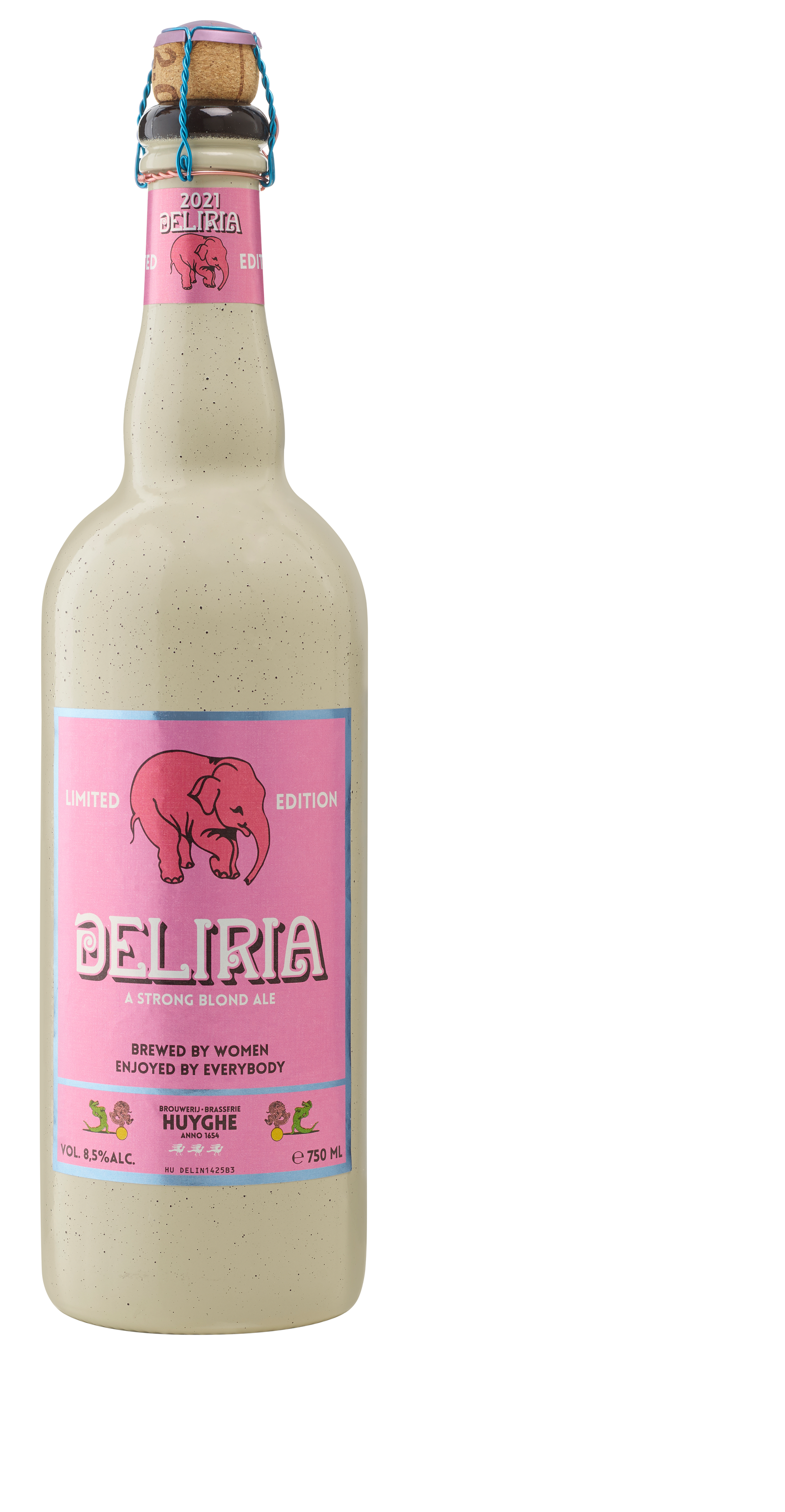 Huyghe- Deliria Strong Blond Ale 8.5% ABV 750ml Bottle